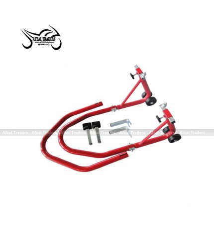 Motorcycle Swingarm Paddock Front And Rear Wheel Lift Heavy Bike Stand