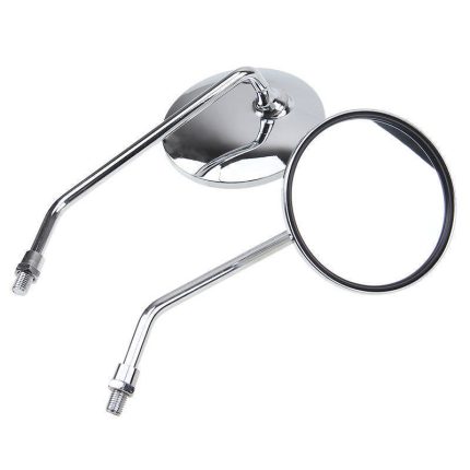 Chrome Round Rear View Adjustable High Quality Mirror for Motorcycle