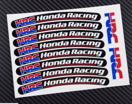 HRC Honda Racing 3D GEL Rim Sticker