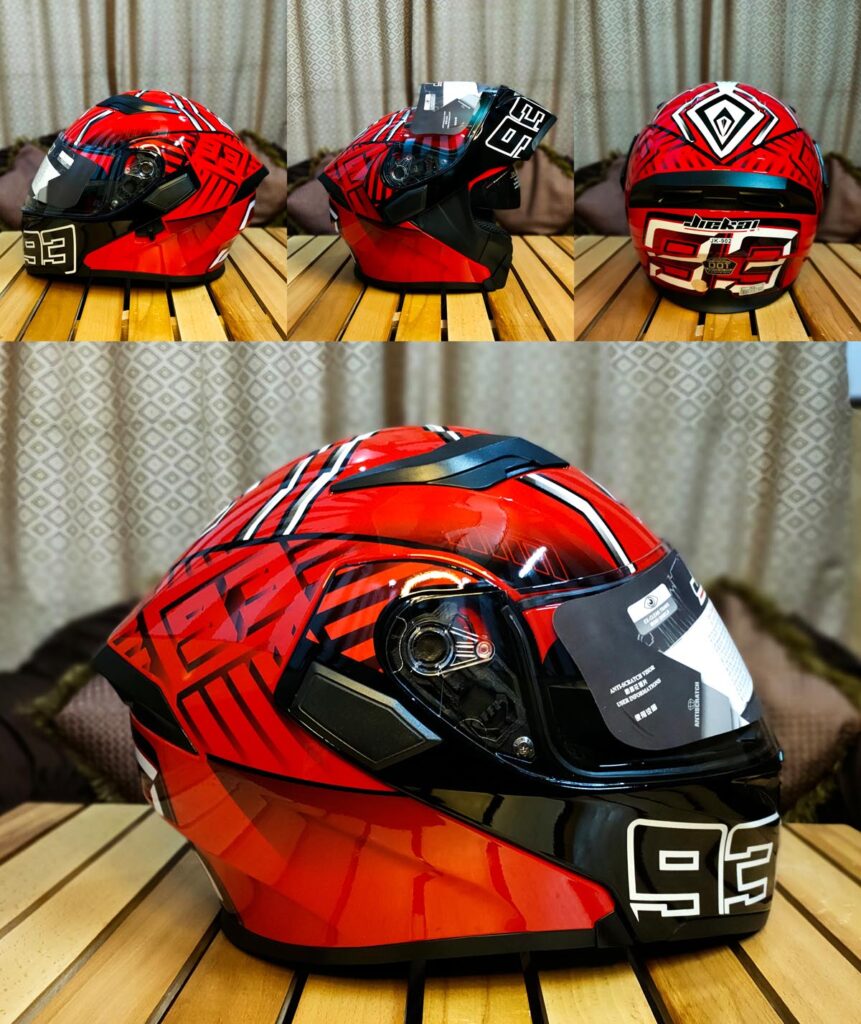 JIEKAI JK902 Q793 Uplift Dual Visor Helmet DOT Afzal Traders