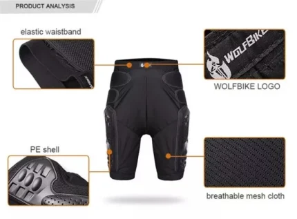 Motorcycle Protective armored shorts