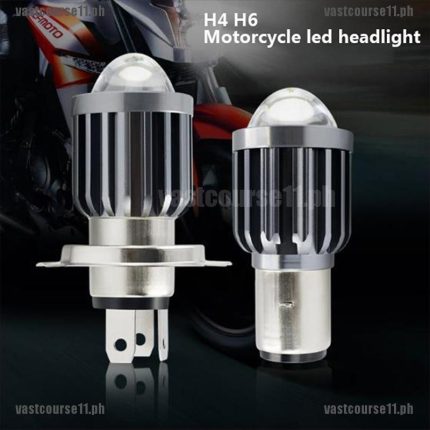 Projector LED H4 H4 – BA20D Motorcycle Headlight Lens Bulb 6000LM Hi Lo