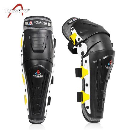 VEMAR Knee Pads Men Motorcycle Protection Armor Flexible Knee Guard Motorcycle Kneepads Protector Cotton Hard Shell Hard Wearing