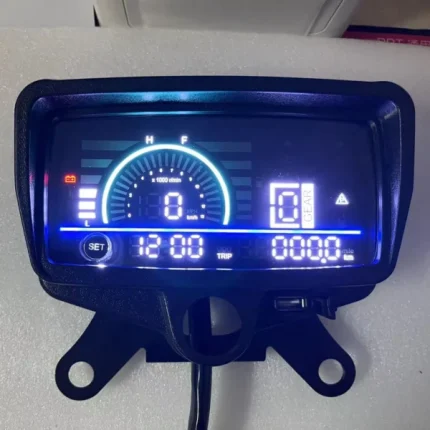 Honda 125cc Digital Meter with Charging USB Port For Motorcyc