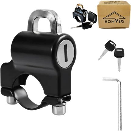 Lock for Essentials Helmet Shopping Bag Glasses Items