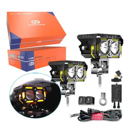 MOTOLED Motorcycle Spotlights Headlights Powerful 50 60 70 80 100 140 180 Watts 10000 20000Lumens