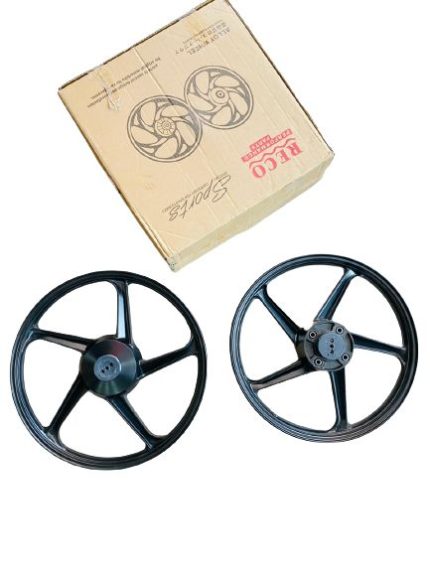 Motorcycle Honda CG125 Star Alloy Rim Front Rear With Hub Plates