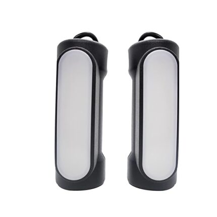 Crash Guard Light – Yellow Indicator LED – White DRL – Pipe Mount – Aluminium – Motorcycle