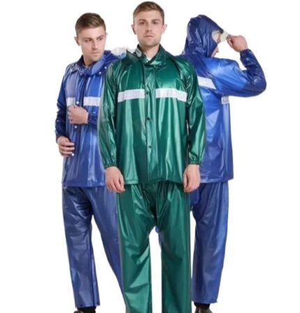 Rain Suit Waterproof | Full Body | Rain Suit Coat |For Men(XL) | with Reflector |